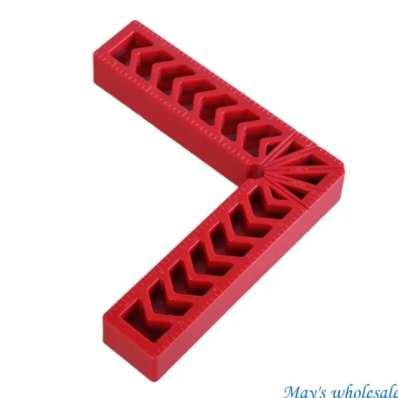 明確なスケールを備えた多機能直角測定ツール90度のポジショニングスクエア専門家および愛好家の使用448A