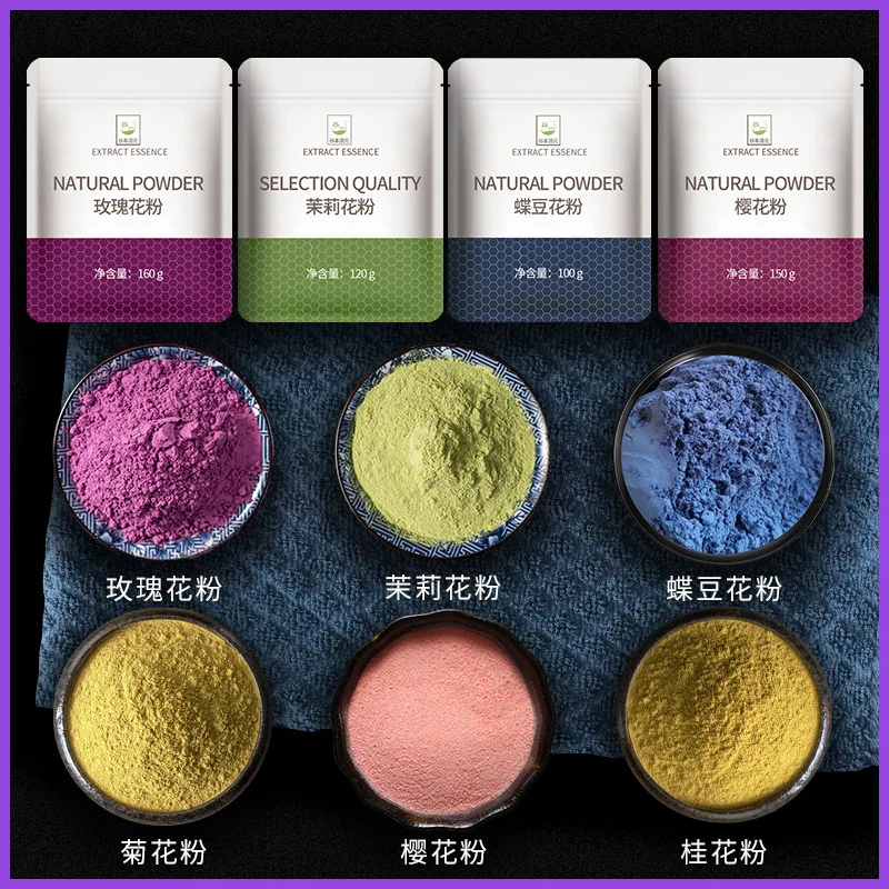 

High Quality Natural Rose Butterfly Orchid Powder Blue Pigment For Soap Candle Food Grade Experimental Dyeing Pigment Materials