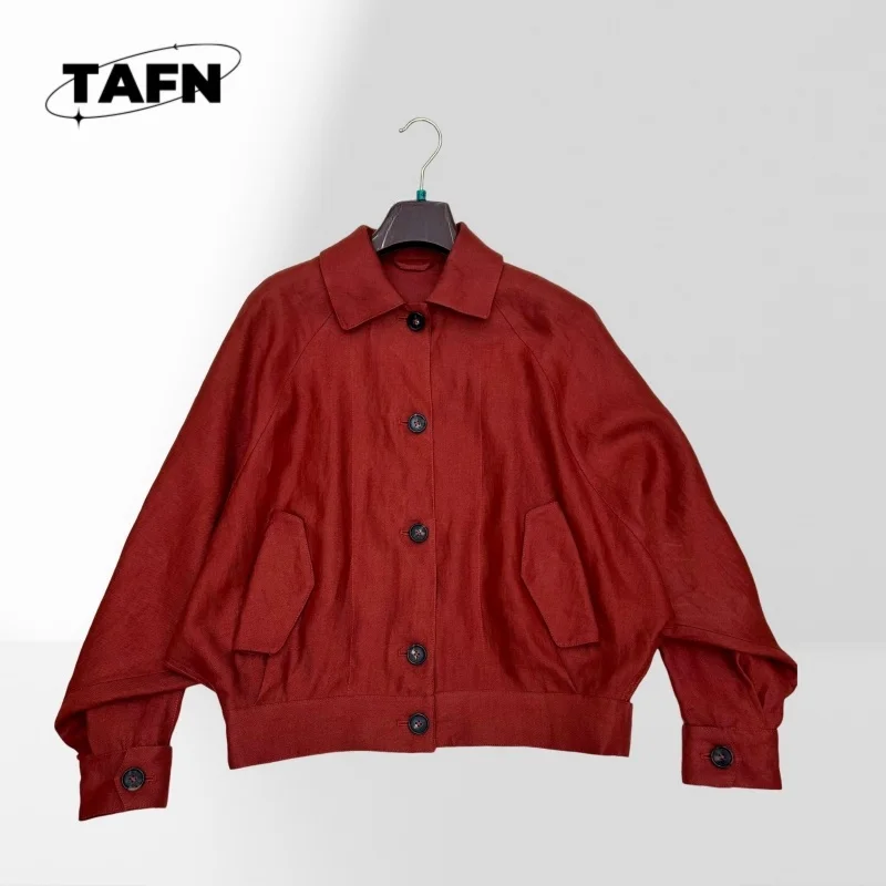 25 Nowy Europejski i Amerykański Styl Wysokiej Jakości Kaszmirowy Ciepły Luksusowy Damski Płaszcz Modny Luźny Krótki Płaszcz KurtkaA25253