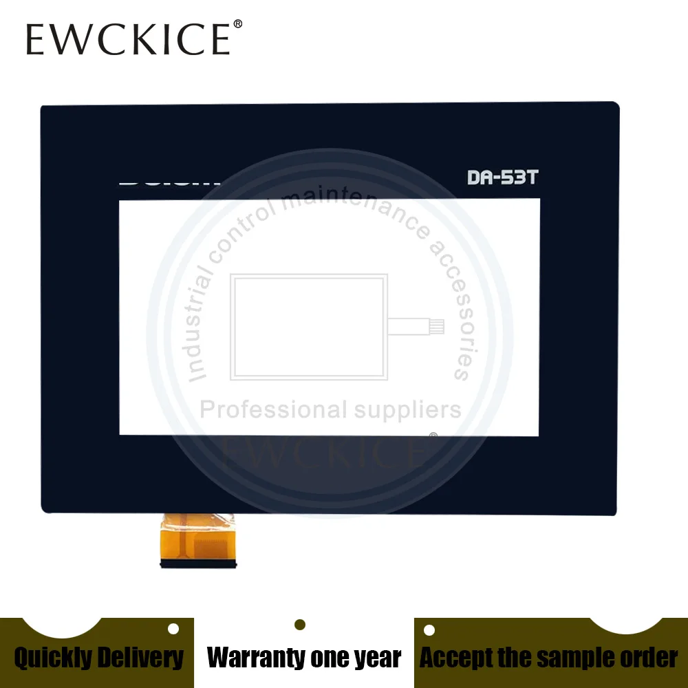 NEW DA-53T DA53T DA 53T HMI PLC touch screen panel membrane touchscreen