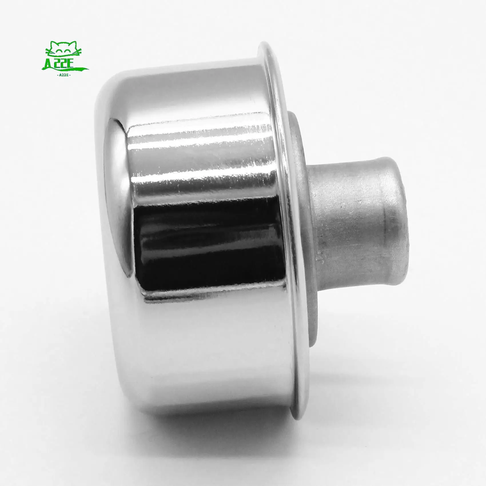 A22E-Push-On Round Valve Cover Breather For 1-1/4 Inch Hole Valve Cover For Chevy Ford 327 350 396 454 302 351W
