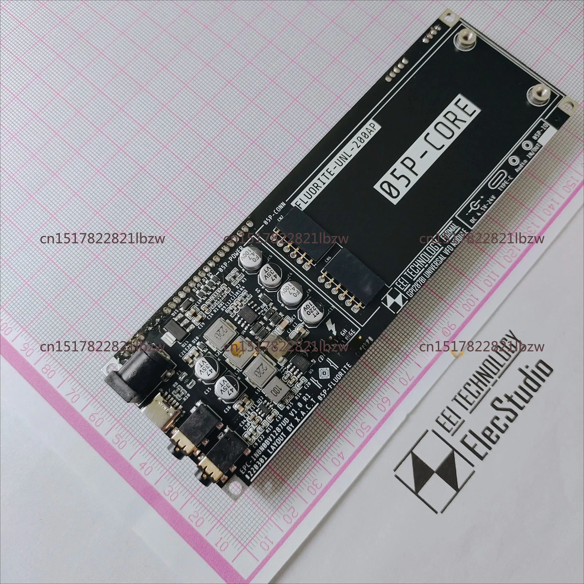 Ecran-fluorescent-a-matrice-de-points-gp1287bi-ai-futaba-vfd256x50-vfd-demonte-bonne-qualite