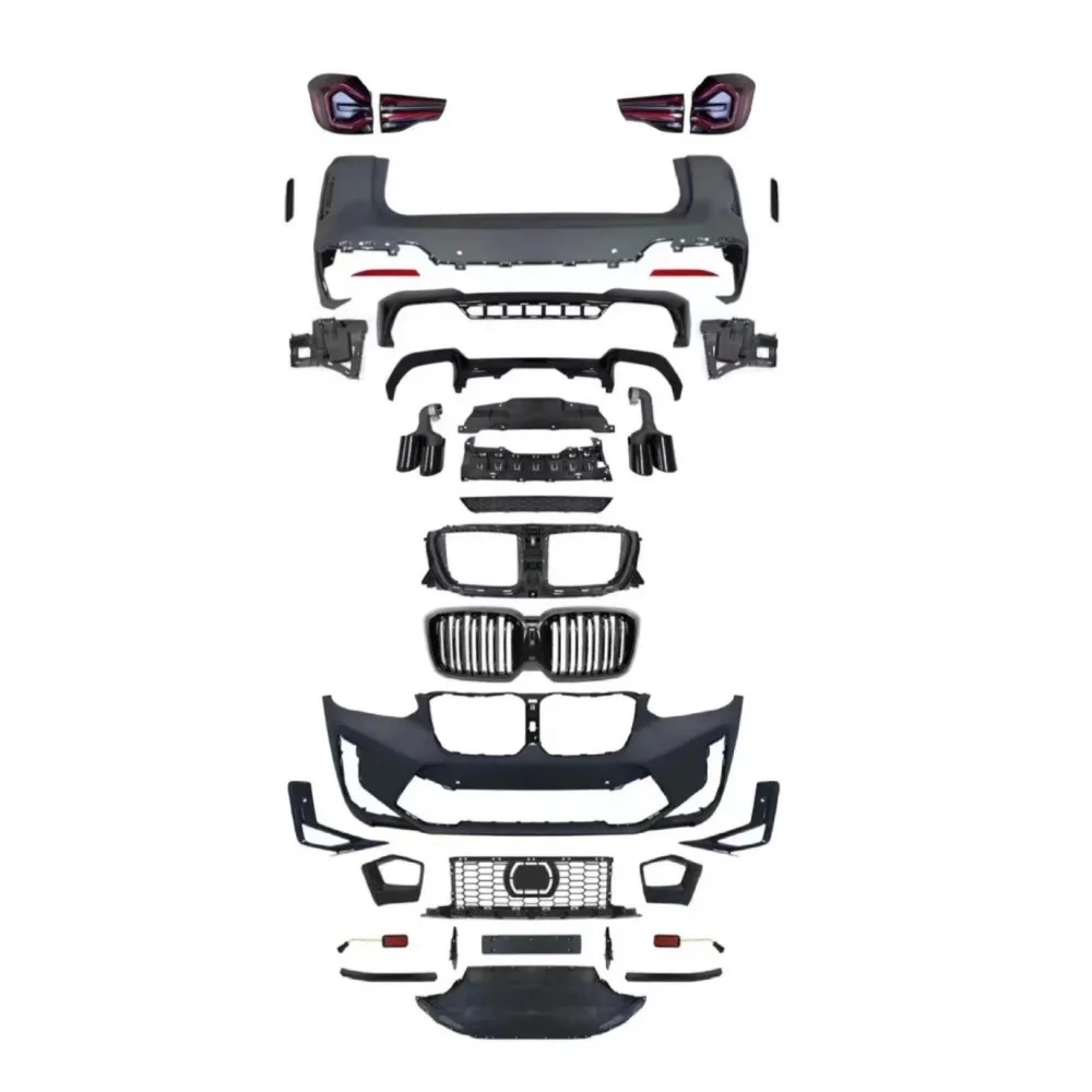 X3M Car Body Kit for X3 G01 G08 to X3M Car Bumper Front Bumper Rear Bumper Side Skirts Rearm Diffuser
