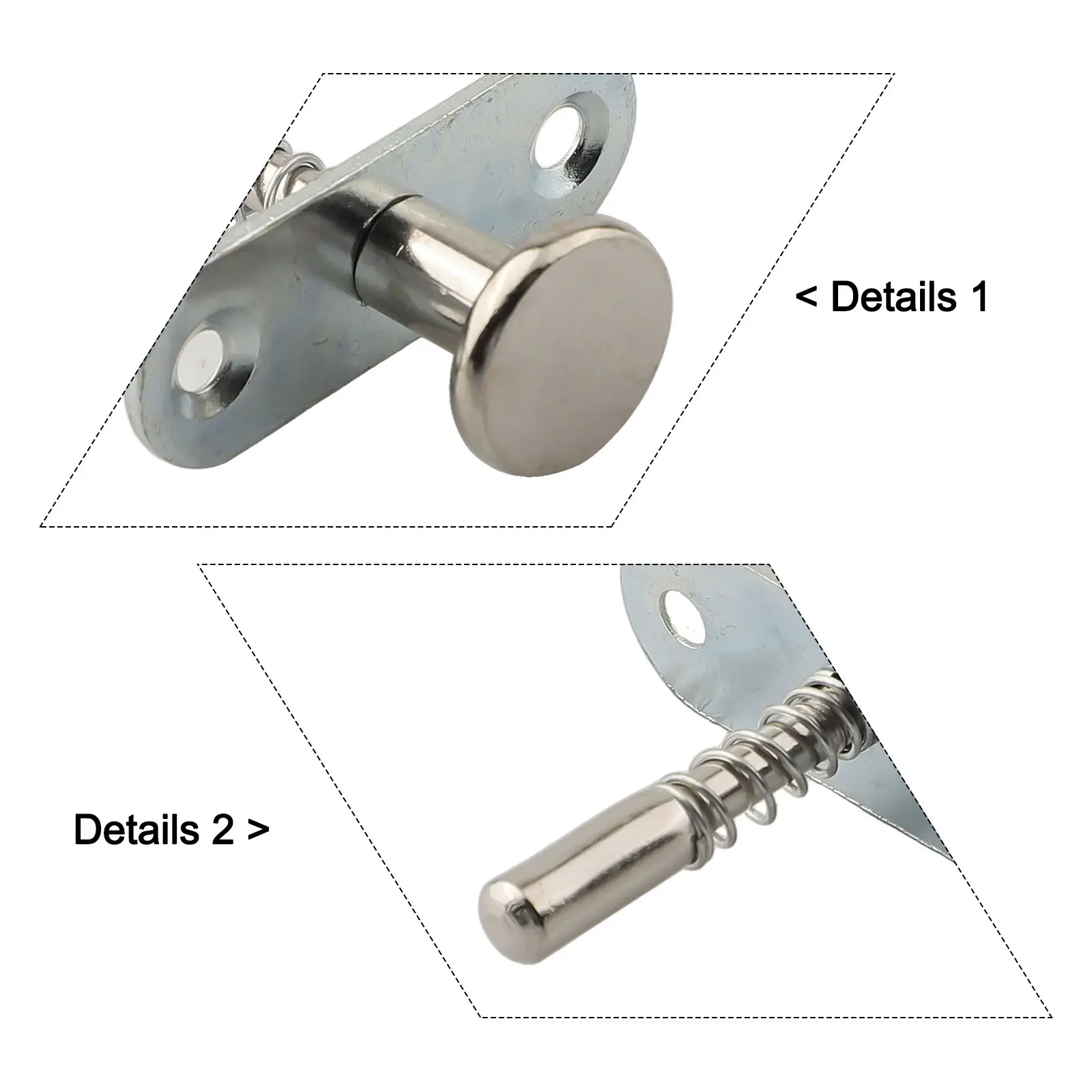 Home Furniture Plunger Latches Bolt Plunger Latch Corrosion-resistant Good Ductility Good Elasticity For Drawers