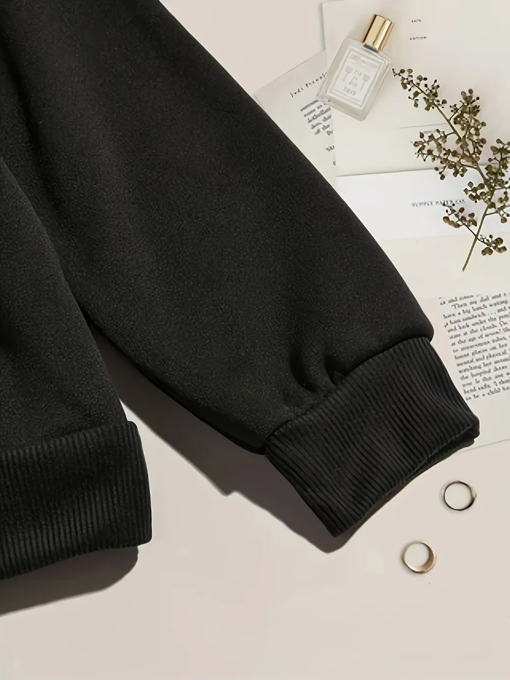 Bluza z kapturem Disney Mały Niedźwiedź Yi'er i inni towarzysze, długi rękaw, jesień-zima, odzież damska