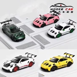 Gt 3 rsダイキャストモデルカー、1:64、911、992