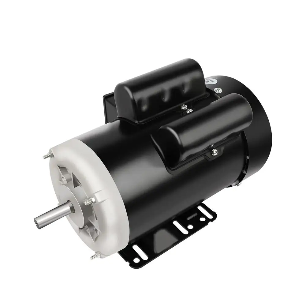 5HP 전기 모터 단상 3450 RPM TEFC 60Hz 208-230V 농장 의무 56 프레임 5/8" 샤프트 직경