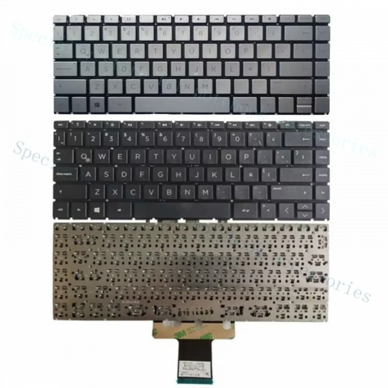 A++Latin Spanish Keyboard for HP Pavilion 240 245 246 G7 14-CM 14-CK 14-DH TPN-I131