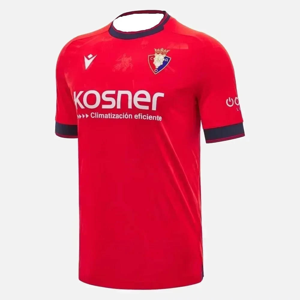 Nuevas camisas calientes, camisas estampadas en 3D de La Liga Osasuna, camisas deportivas y casuales para hombres, mujeres y niños, camisetas de talla grande