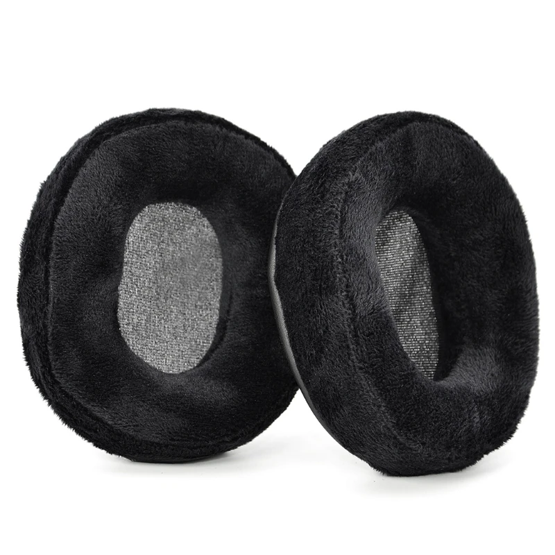 Replacement Ear Cushion Earpads For Hyper X Alpha/Cloud II/Stinger/Flight Headphones Velvet Velour Sleeve Earphone  Earmuff