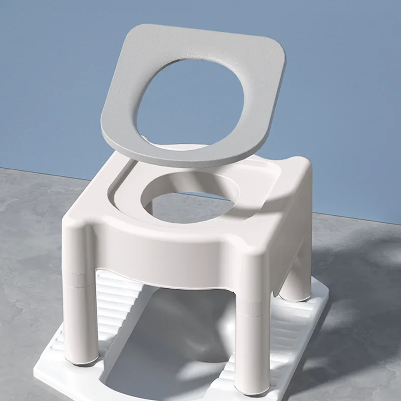 

Shower Plastic Bathroom Chair Toilet Squatty Potty Small Stool Portable Elderly Medical Nordic Tabouret Postmodern Furniture