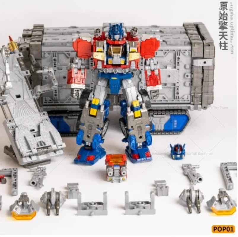 Original Diaclone K Version Transformation Toy POP01 Original OP Mecha Transformation Model Action Figure