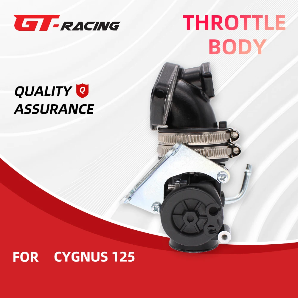 GT RACING Motorcycle Throttle Body for YAMAHA XC125 CYGNUS 07-12 ZUMA125 BWS125 GTR125 28/30/32/34MM RACING Throttle