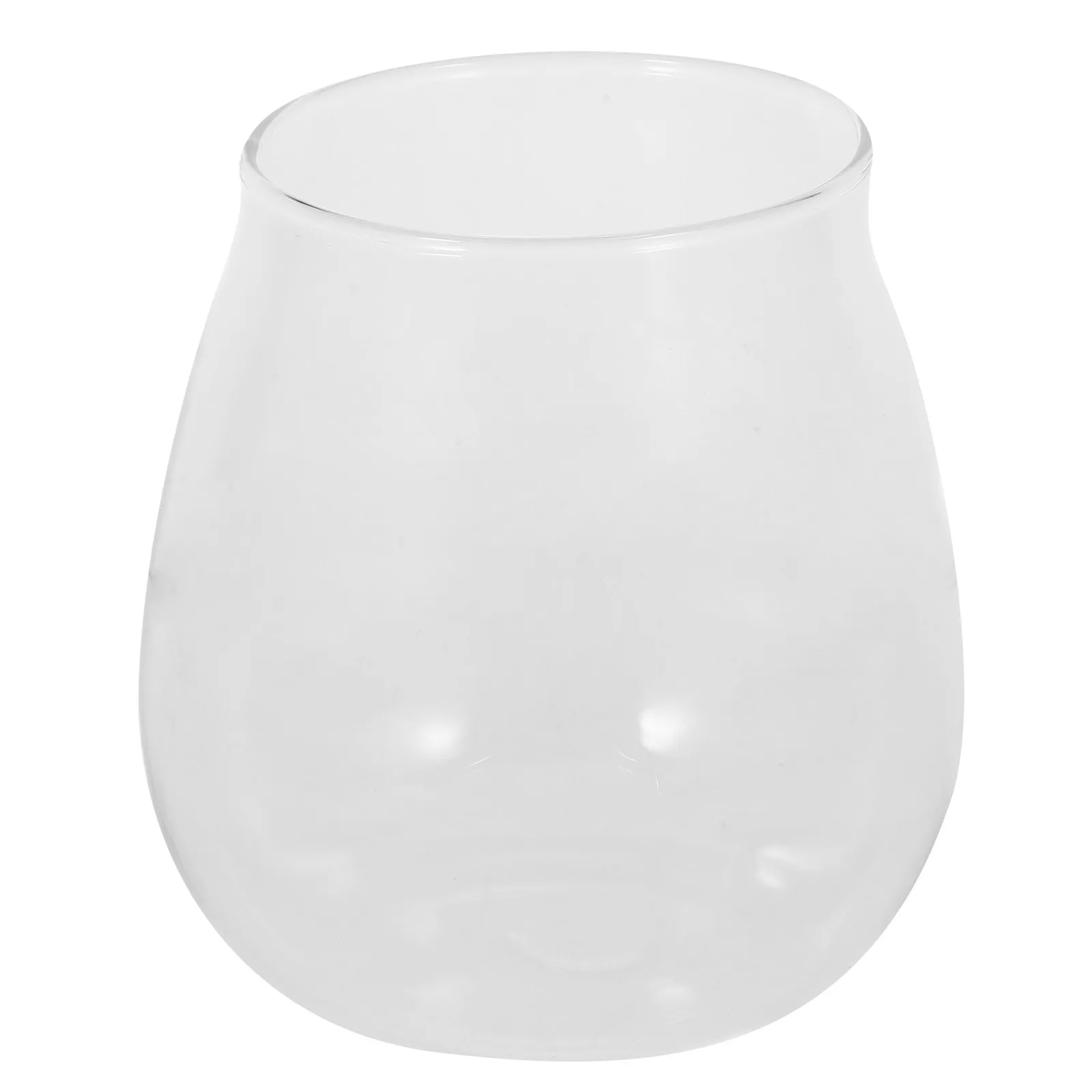 Micro Landscape Terrarium Bottle Clear Glass Ecological Planter for DIY Moss Plants Indoor Decor Home Office Garden Table