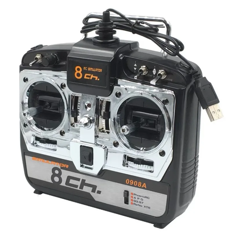 Phoenix Simulator Model Aircraft Fixed-Wing Helicopter 6-Channel, 8-Channel, and Dongle 161 Flight Simulation Practice