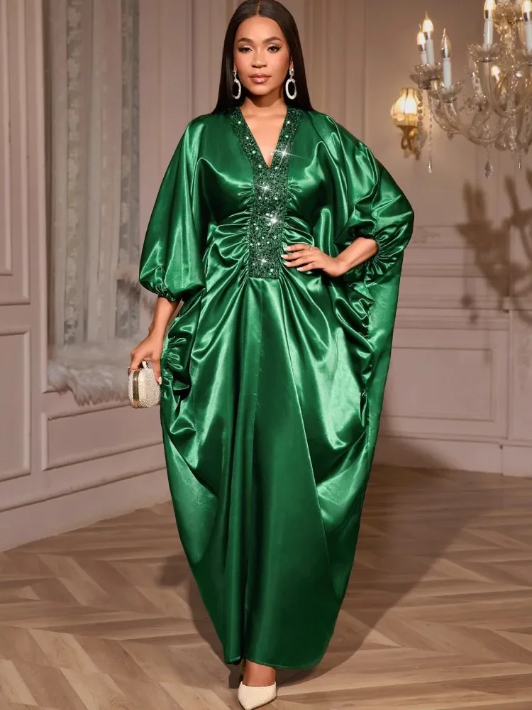 African Dresses For Women Vetement Femme Dashiki Abaya Maxi Dress Africa Clothes Dashiki Ankara Dresses 2025 Autumn Winter New