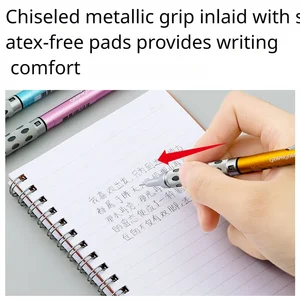 Lápis de elaboração mecânica Pentel, lápis de elaboração mecânica, aperto metálico cinzelado, ponta retrátil para escrita técnica, 1000, 0.3mm, 0.5mm, 0.7mm, 1Pc 10 principais vendas 1000 canetas - №10