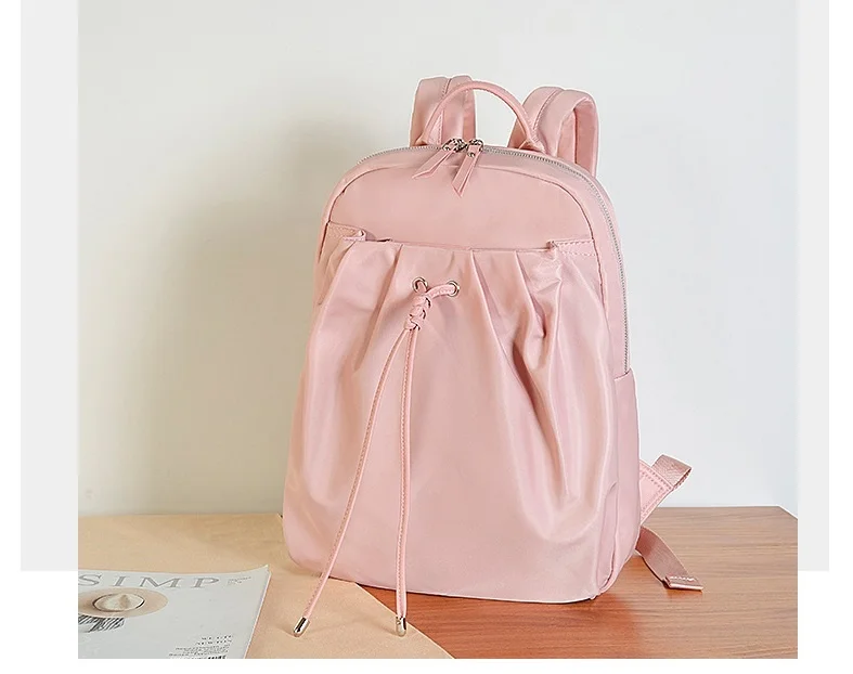 Women Backpack For Teenage Girls Fashion School Bag Female Backbag Casual Large Capacity Travel Mochilas 2024 C1707