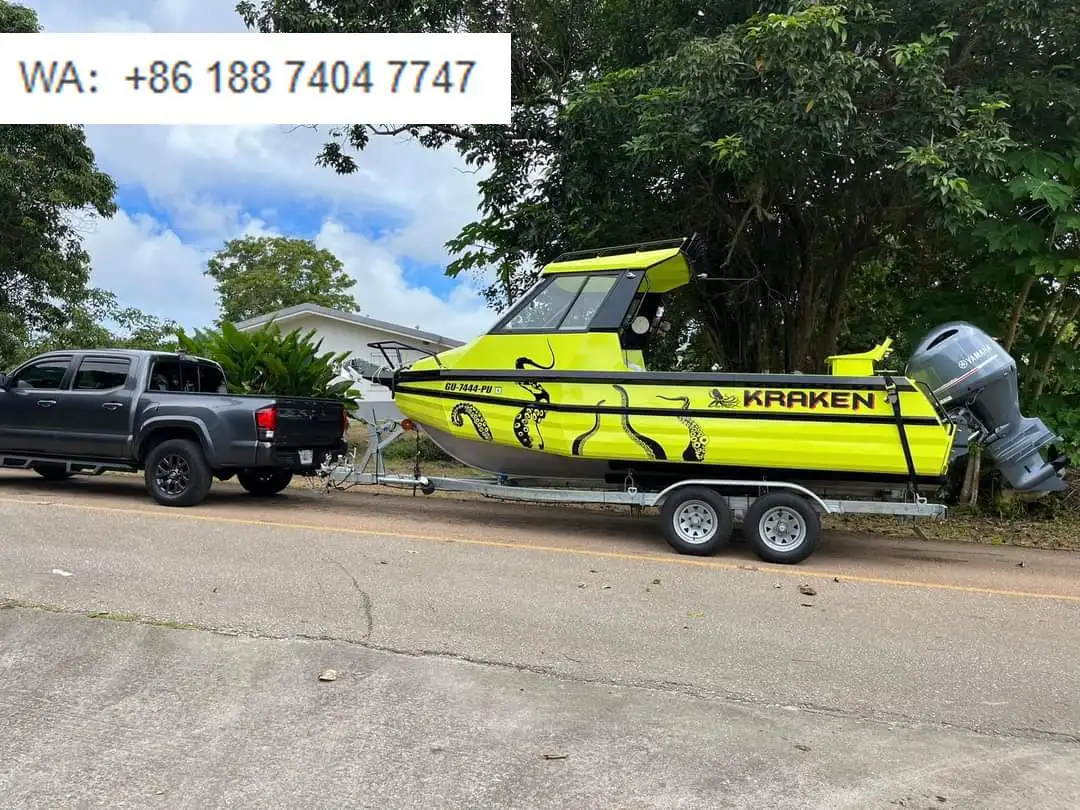 Poseidon 20ft 6m Welded High Speed Aluminum Sport Fishing Boat