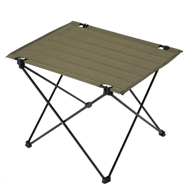 

High Quality Portable Foldable Aluminum Table for Outdoor Picnics Simple Cloth Table for Camping Barbecue Quality Metal Stall
