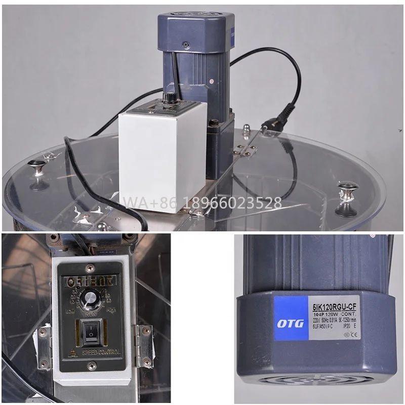 

Electric Honey Extractor Machine Honey Bee Centrifugal Extractor Tools Beekeeping Equipment 4 Frame