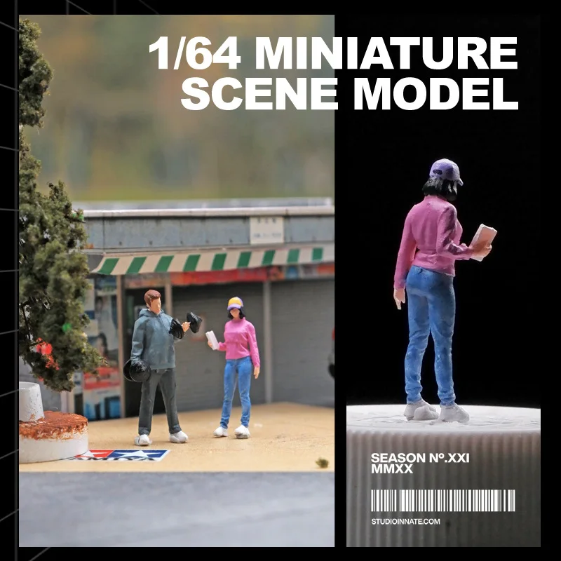1:64 อะนิเมะฟิตเนส Expert มินิตุ๊กตารูป Miniature การถ่ายภาพ props ฉาก DIY ตารางทรายภูมิทัศน์เครื่องประดับ