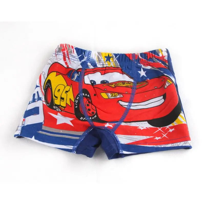 New Disney Lightning McQueen animation peripheral cartoon boy underwear creative boxer briefs pure cotton boxer briefs wholesale