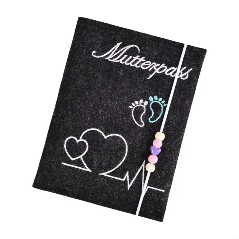 تأتي حافظة جواز السفر الحمل السميكة 54DF بجيب منظم للصور بالموجات فوق الصوتية #5