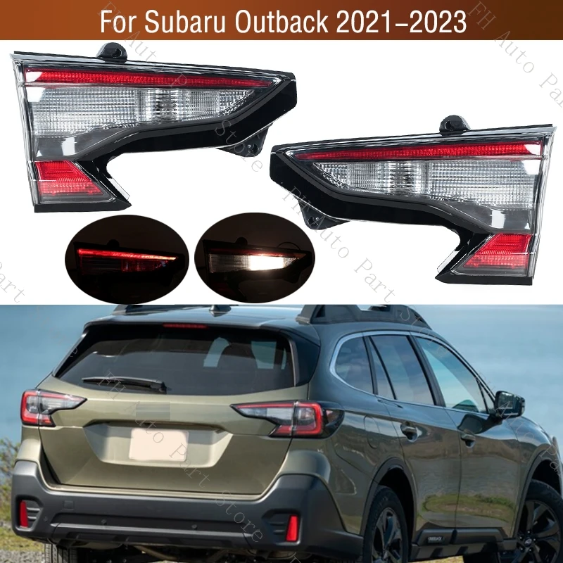 

Taillamp For Subaru Outback 2021 2022 2023 Rear Bumper Tail Light Brake Stop Reverse Signal Lamp