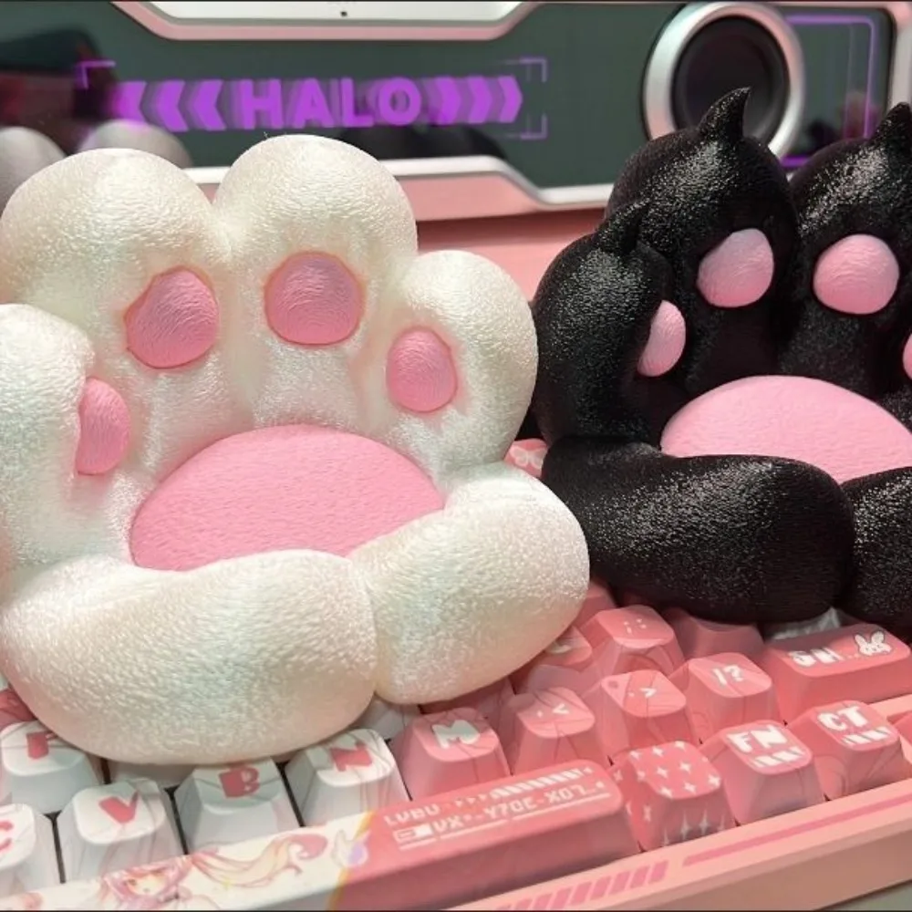 

3D-держатель для телефона в виде кошачьей лапки, высококачественный мультяшный декоративный аксессуар для снятия стресса, креативное украшение.