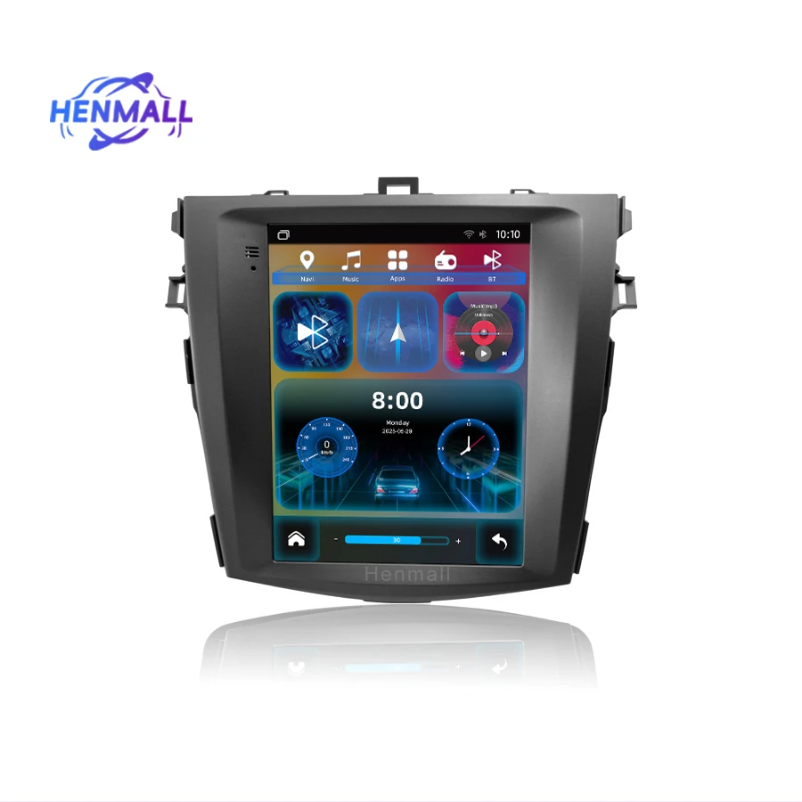 

CAIXI GX9 Pro for Tesla Style Toyota Corolla E140/150 2006-2013 Car Stereo Radio Multimedia Player 2Din Android Carplay Gps Dvd