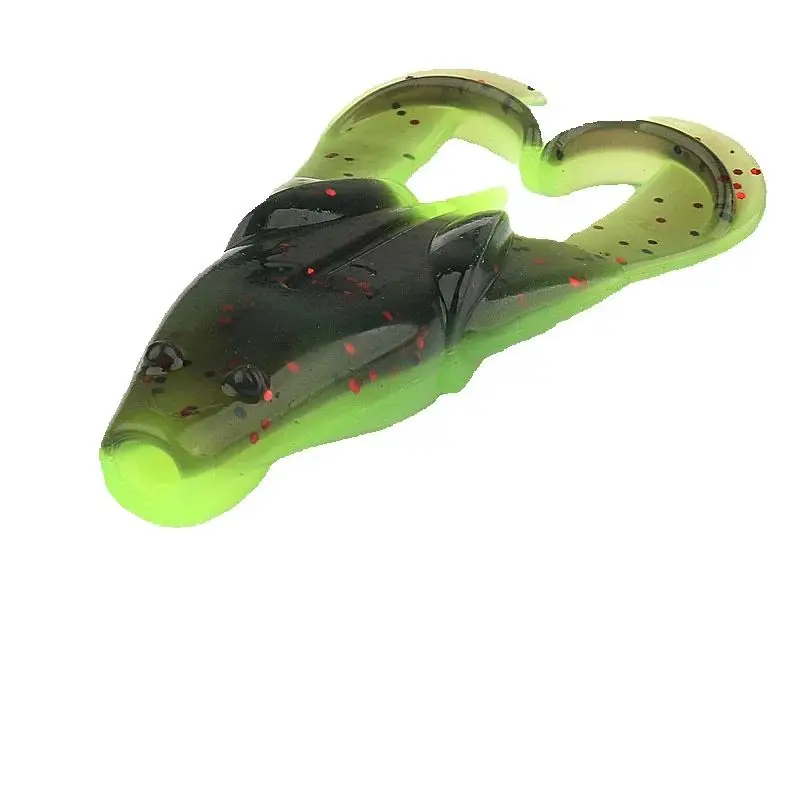 

Y742 Fishing Gear Soft Bait For Floating Frogs Bionic Bait Become Warped Mouthed Thunder FrogSoft Bait 75MM/8G