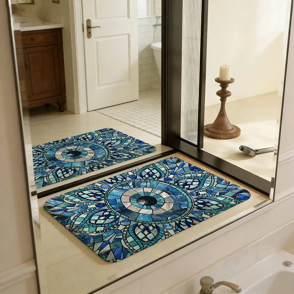 Evil Eye Floor Carpet Nordic Style Home Doormat Bathroom-Toilet Mats Bedroom Hotel Decor Mat