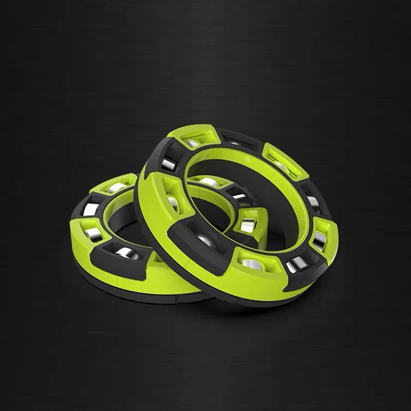 ลูกข่างหมุนปลายนิ้วแบบสร้างสรรค์ พร้อมช่องเก็บลูกปืน ของเล่นฟิดเจ็ตสปินเนอร์ ของเล่นแปลกใหม่ บรรเทาความเครียด