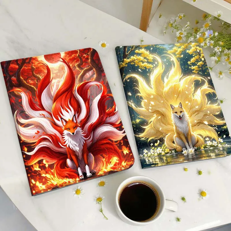 Anime Nine Tailed Fox For Samsung Galaxy Tab A A7 A8 A9 A11 S6 S11 Lite Plus 10.1 10.4 10.5 Inch 2022 2025 Tablet Case