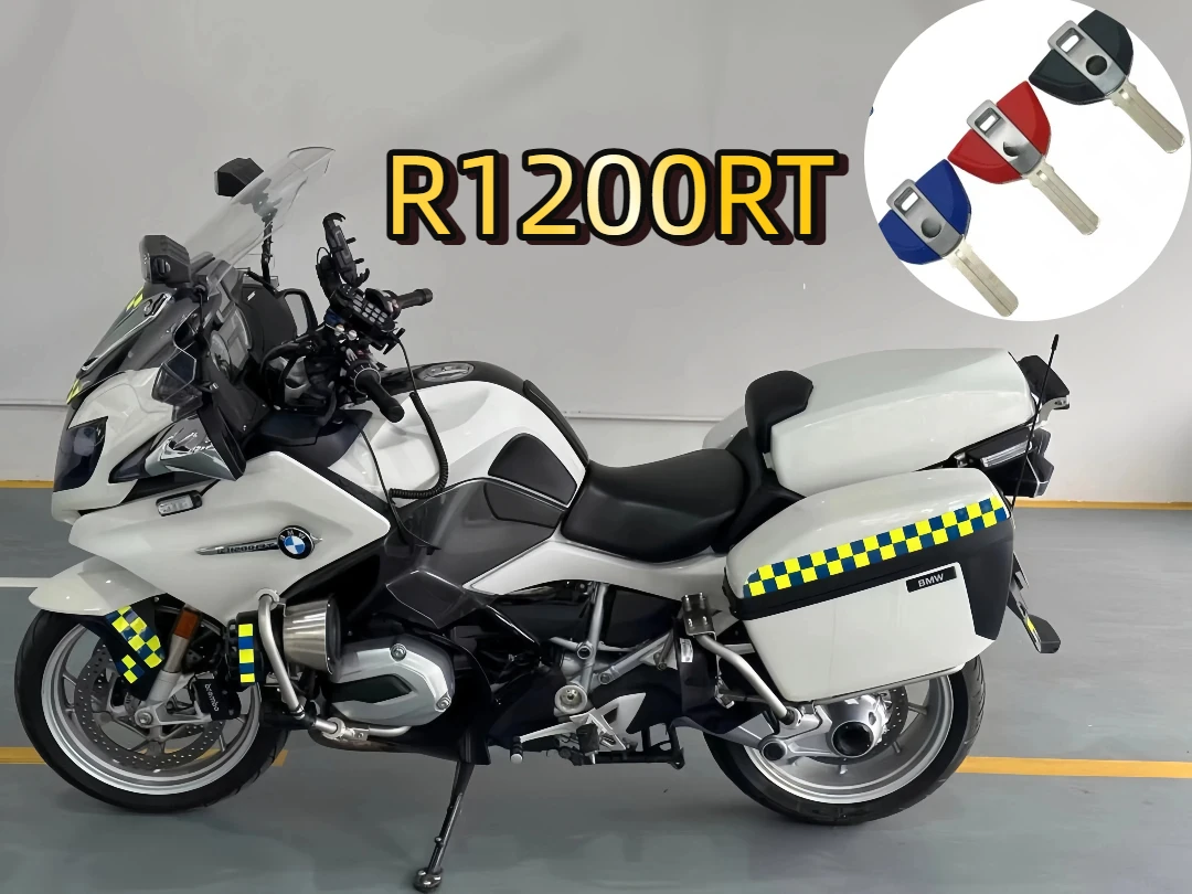 

For BMW R1200RT K1600GTL S1000RR R1200GS R1250GS ADV blank key replacement uncut keys can be placed anti-theft chip
