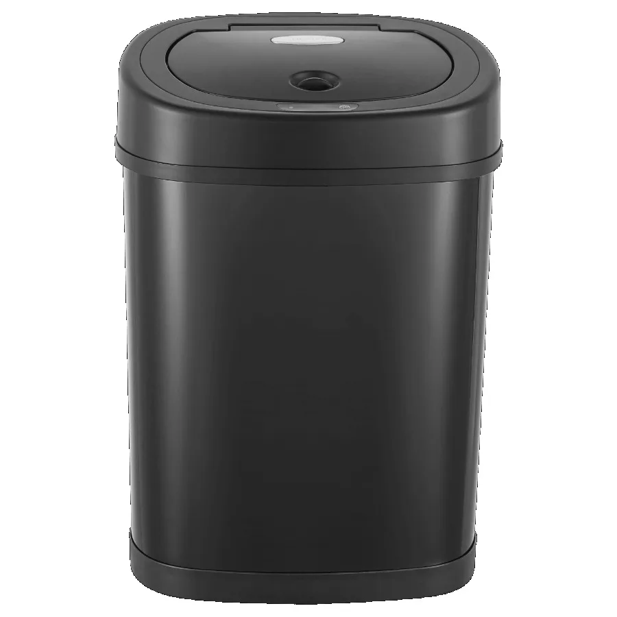 

Motion Sensor Automatic Bathroom Trash Can for Hands-Free Operation 4-Gallon Stainless Steel Waste Bin with Soft-Close Lid Idea