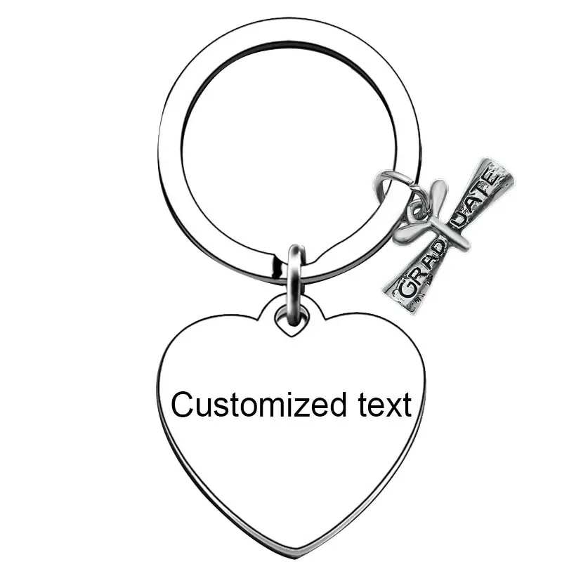 Personalized Custom Keychain Graduate Student Key chain 2024 Graduation key rings