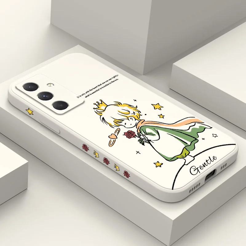 

Little Rose Prince Phone Case For Samsung Galaxy A56 A36 A26 A16 A06 A55 A35 A25 A15 A05 A05S A54 A34 A24 A14 A04 A04S A04E 4G 5