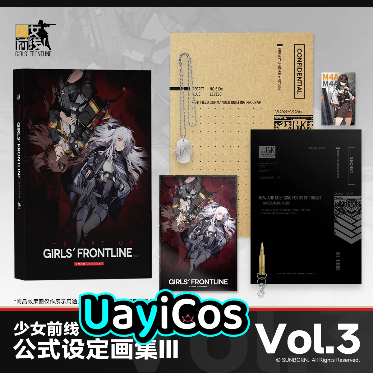 In Stock Original Girls Frontline Formula Setting Set III Illustration Art Collection Book Klukai Leva Album Picture Anime Game
