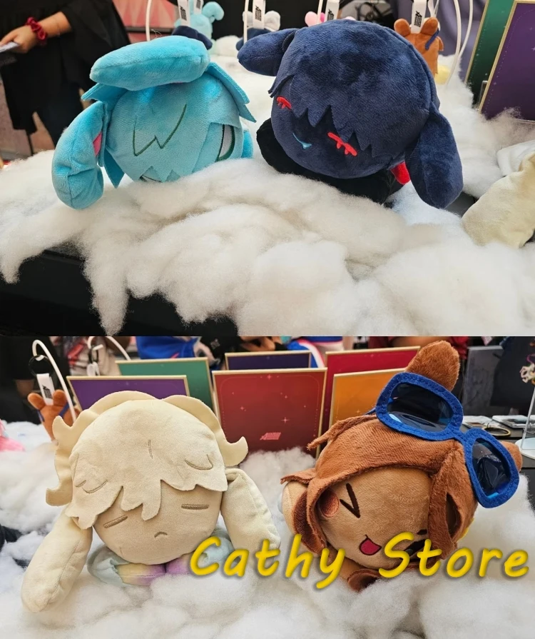 

Genuine New Alien Stage Free Sub Series Cute Plush Doll Luka Till Sua Ivan Mizi Hyuna Anime Peripheral Desktop Collect Decor Gif