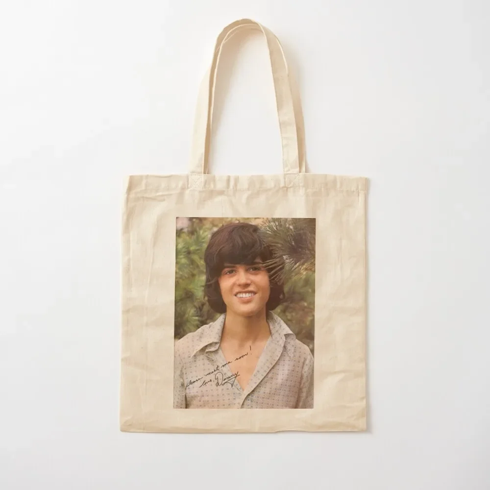 

Donny Osmond Young Tote Bag Lady bags sacs de shopping bags woman 2025 Tote Bag