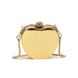 Golden Mini Bags Women's Crossbody Bag Chic Party Evening Clutch Female Handbags Silver Shoulder Wallet Fancy Seashell Satchels