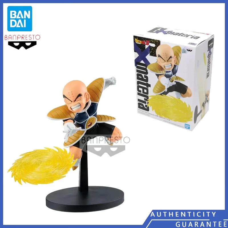 [In stock] Bandai BANPRESTO Dragon Ball Z GxMateria krillin Anime Characters Figures Model Ornaments Toy Commemorative Gifts