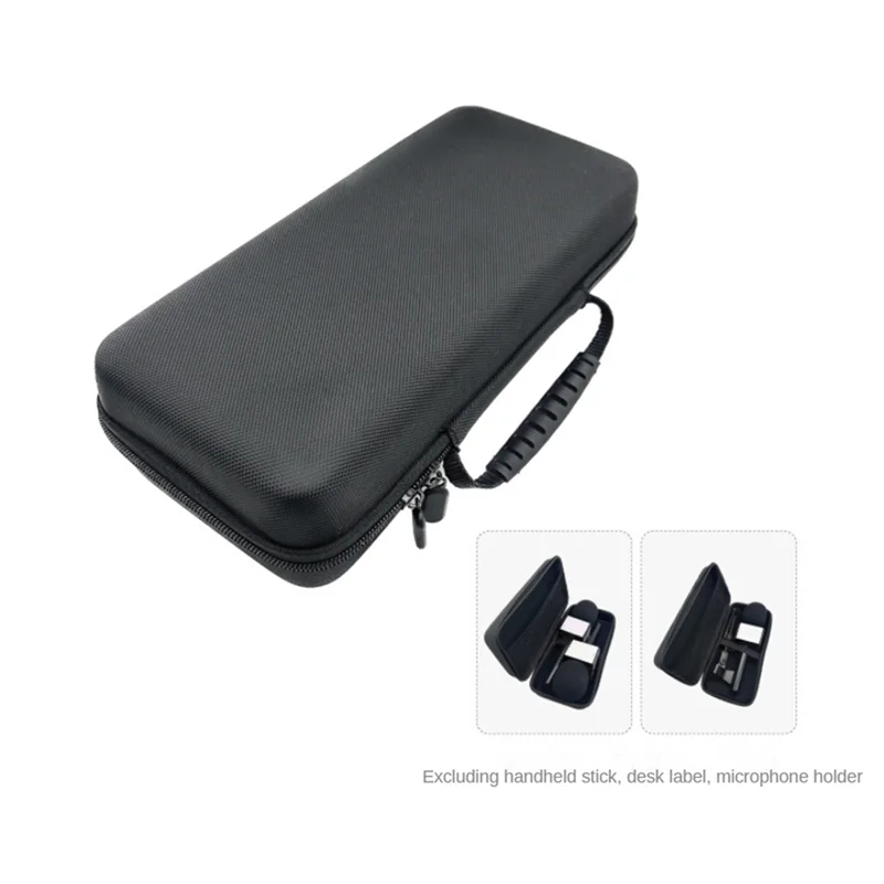 حقيبة تخزين ميكروفون المقابلة، حقيبة حمل ميكروفون لاسلكي، حافظة ميكروفون محمولة لـ DJI Mic/Moma/Rodego-ELEC #2