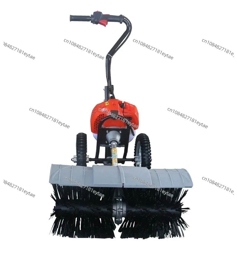 High Quality Hand Push 2-Stroke Manual Street Sweeper