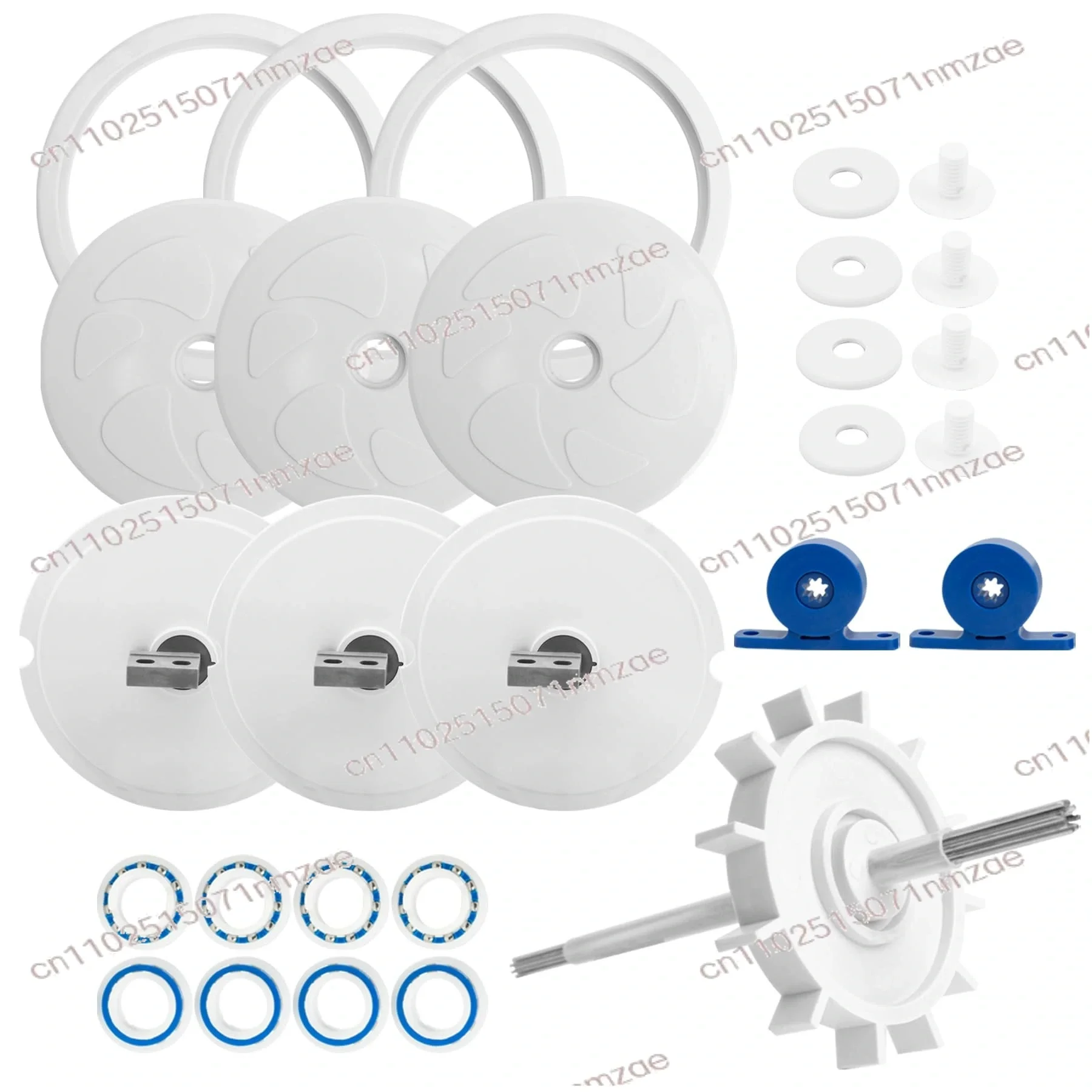 

Pool Cleaner Replacement Kit 180 280 Includes 3 C6 Wheels 8 C60