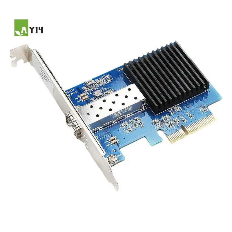 

Сетевая карта Ethernet AY14-10G PCI-E 3.0 4X с одним портом RJ45, чип RTL8127, гигабитная сетевая карта Ethernet PCI Express для ПК