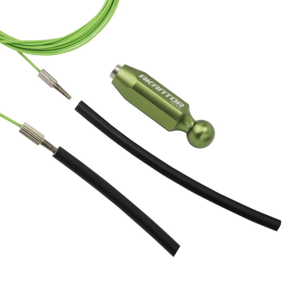 أداة توجيه الكابل الداخلي للدراجة AKANTOR AK متينة للغاية لإطار الدراجة الهوائية التحول سلك هيدروليكي كابل ناقل الحركة Ins #6