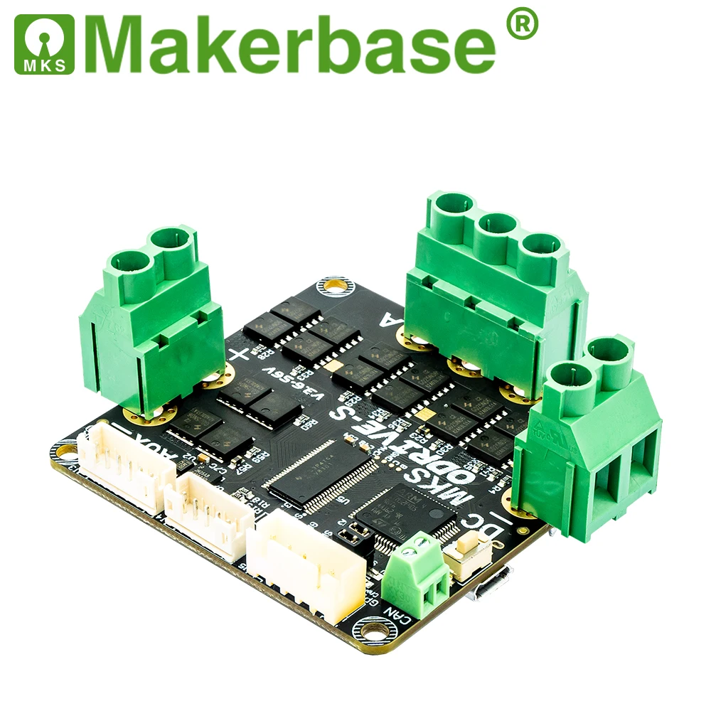 Makerbase MKS ODRIVE 56V High-Precision Brushless Servo Motor Controller,Based On ODrive3.6 Upgrade.